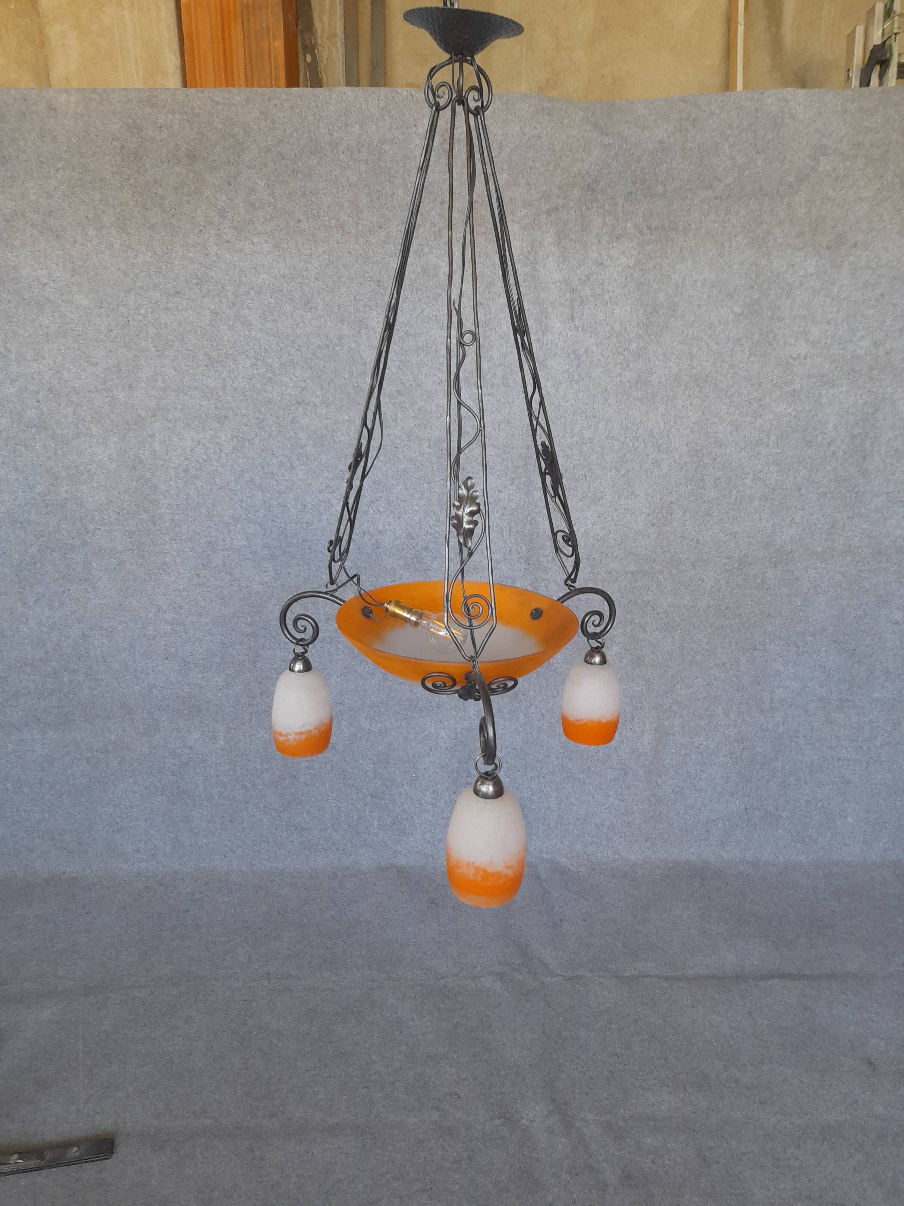 Art Nouveau chandelier