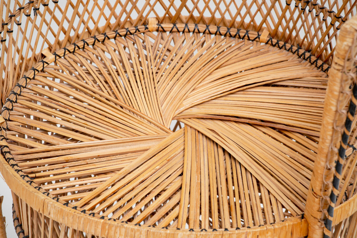 1960 rattan chair