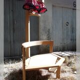 Guillerme and Chambron corner bench floor lamp