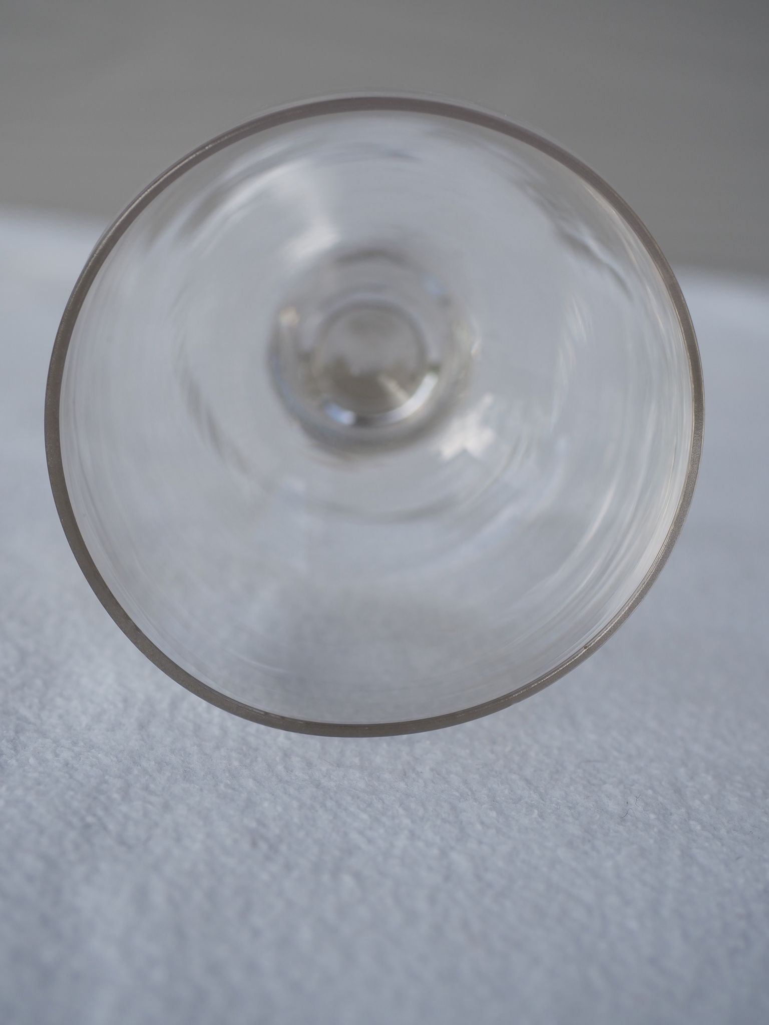 6 old balloon glasses – Bistrot style – XXth century