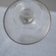 6 verres ballon ancien style bistrot XXème siècle