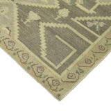1970s handwoven antique anatolian beige rug 144 cm x 244 cm