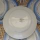 8 old Digoin and Sarreguemines dinner plates
