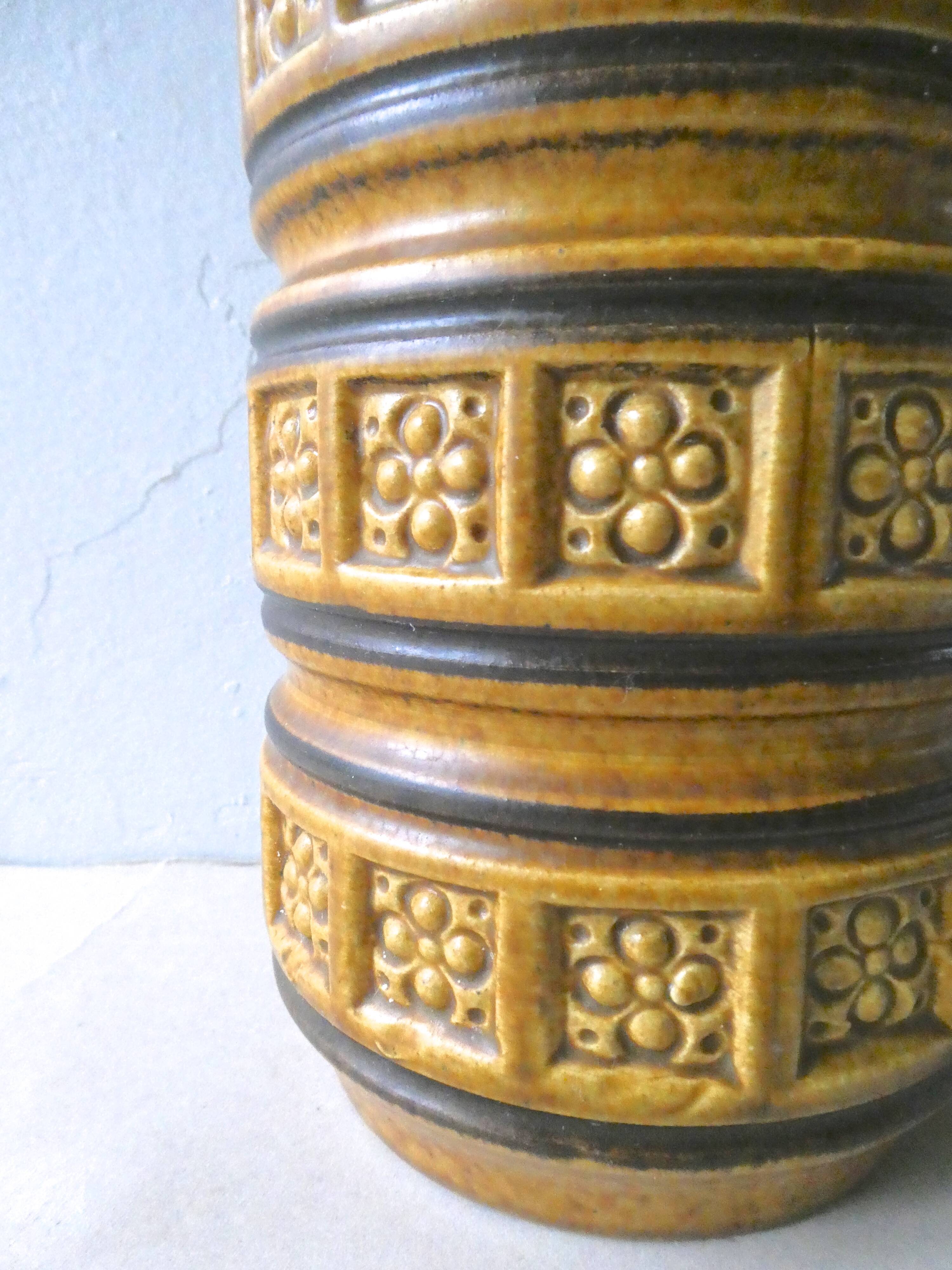 West Germany ceramic vase