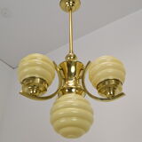 Art deco chandelier Czechoslovakia 1930's