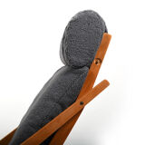 Fauteuil à dossier haut CH-03 par Hans J. Wegner