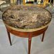 Louis XVI marble bottle table