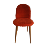 Chaise tonneau  rouge