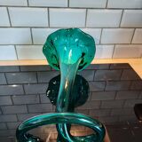 Corolla Murano blown glass vase