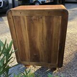Solid mahogany art deco display case circa 1930
