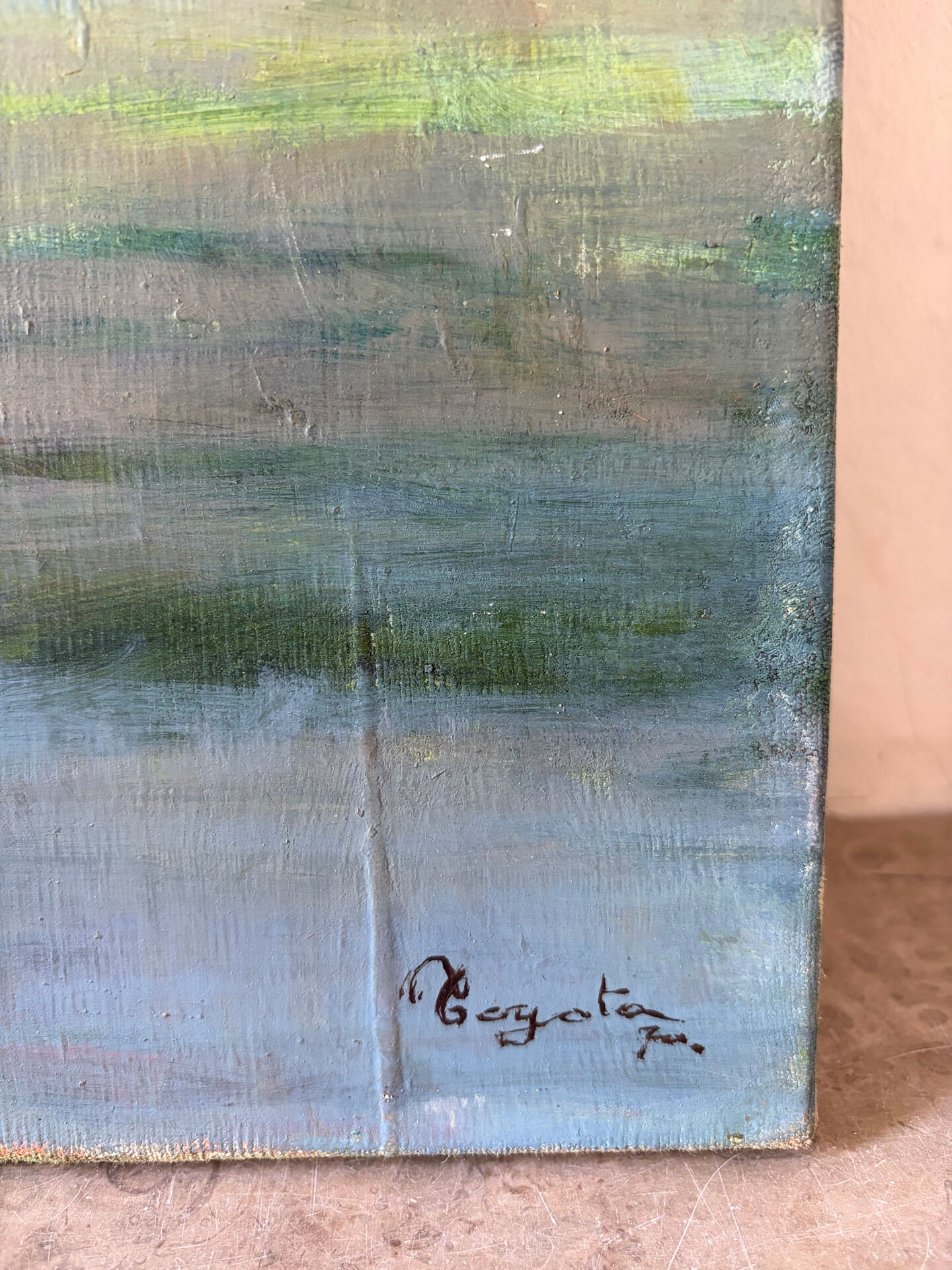 La Seine à Paris, huile sur toile signé 1970