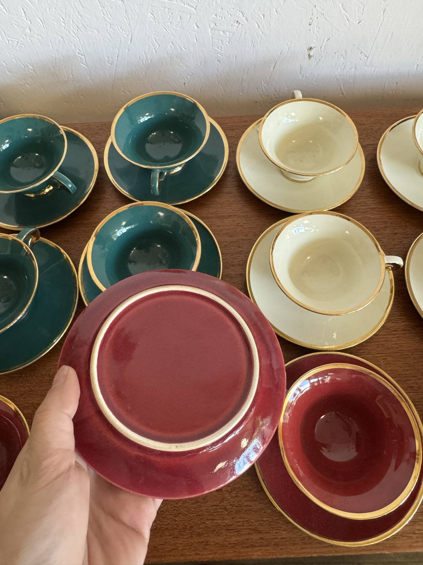 Tasses à café année 50