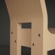 Martin Visser SE20 chair for 't Spectrum furniture, 1980s
