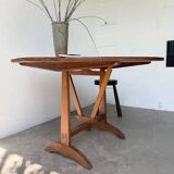 Table de vigneron en chêne, 1950