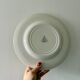 Lot de 8 assiettes plates Camélia - en porcelaine Anglaise