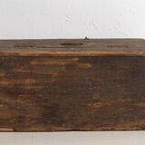 Antique cobalt blue ammunition trunk (c.1900) #64