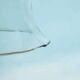 Minimalist glass pendant light Peil & Putzler from the space age