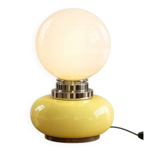 Lampe jaune Carlo Nason