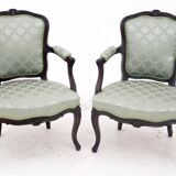 Paire de fauteuils, France, vers 1870.
