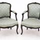 Pair of armchairs, France, circa 1870.