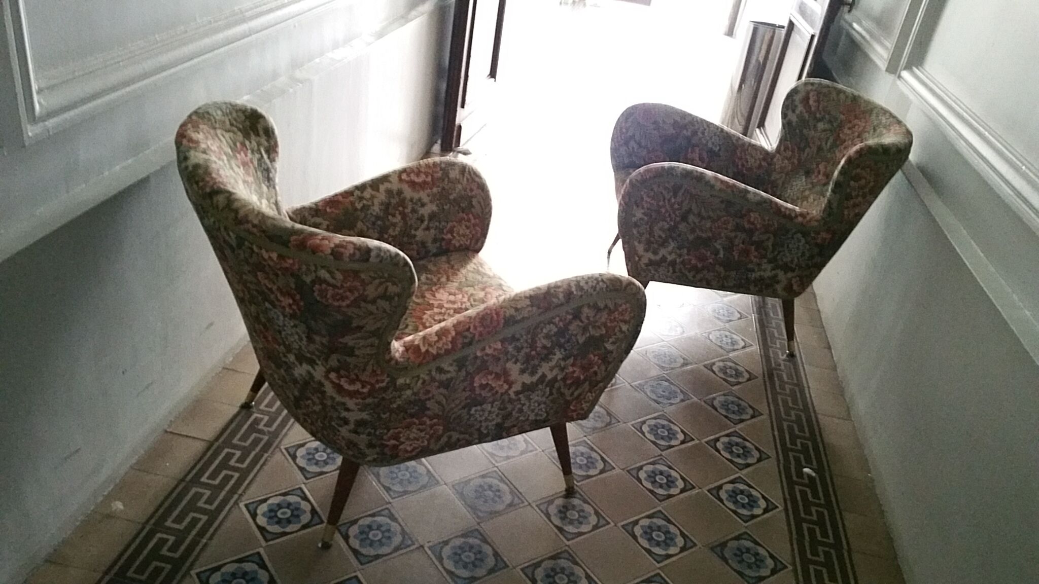 Pair of chairs organic years 50-60