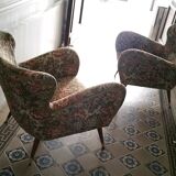 Pair of chairs organic years 50-60