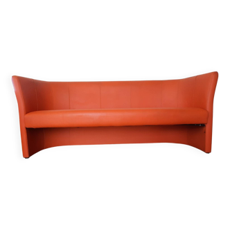 Canapé Banquette vintage orange Gulf