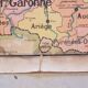 School Vidal-Lablache n ° 4 France departments map