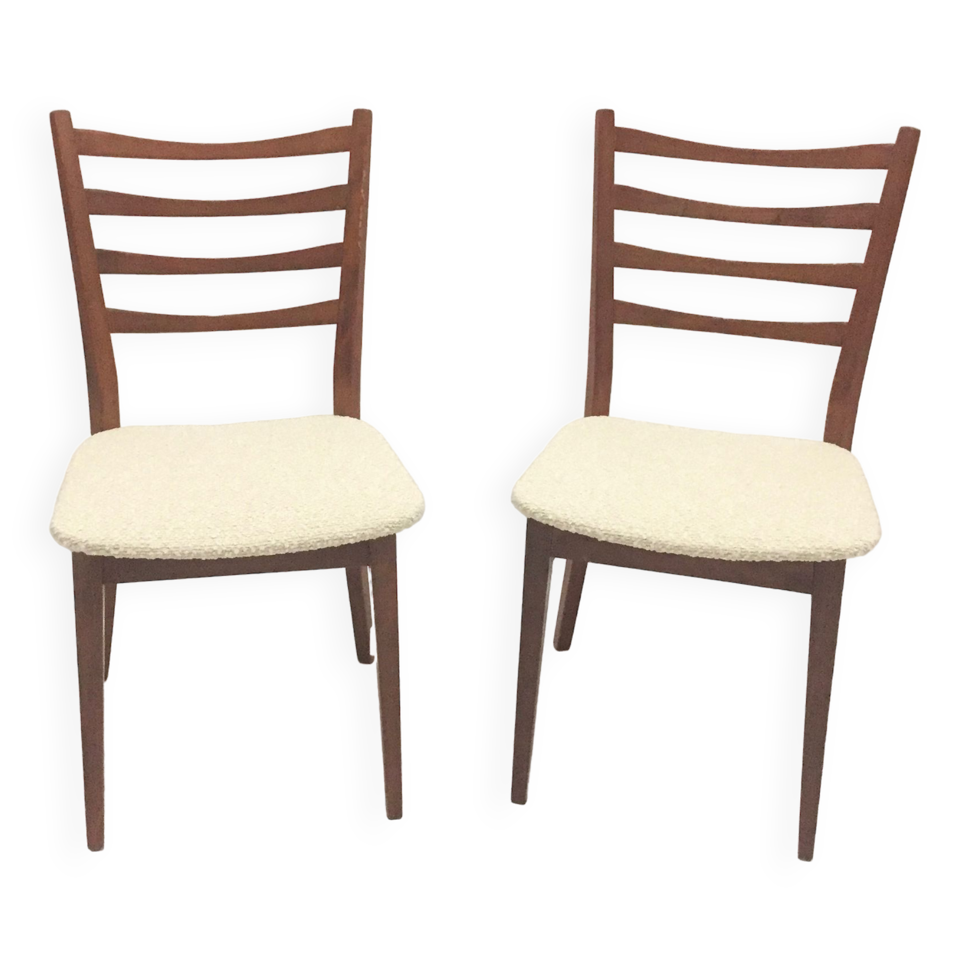 Reupholstered Scandinavian chairs