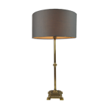 Table lamp with gilded bronze column