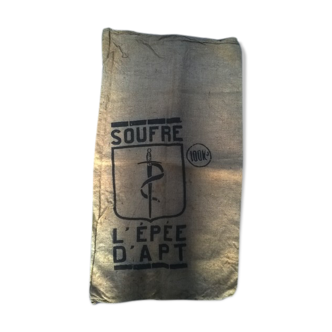 Burlap bag