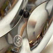 Swedish chrome serving dish 1960s