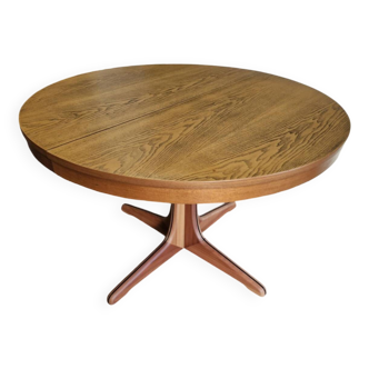 Vintage Baumann extendable table, 1970s