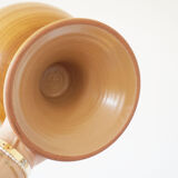 Ceramic cup imitation wood 1970