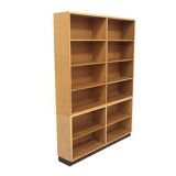 Scandinavian oak bookcase "öresund", Børge Mogensen, Sweden, 1960