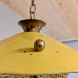 Suspension in perforated sheet metal