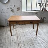 Oak veneer desk 1950