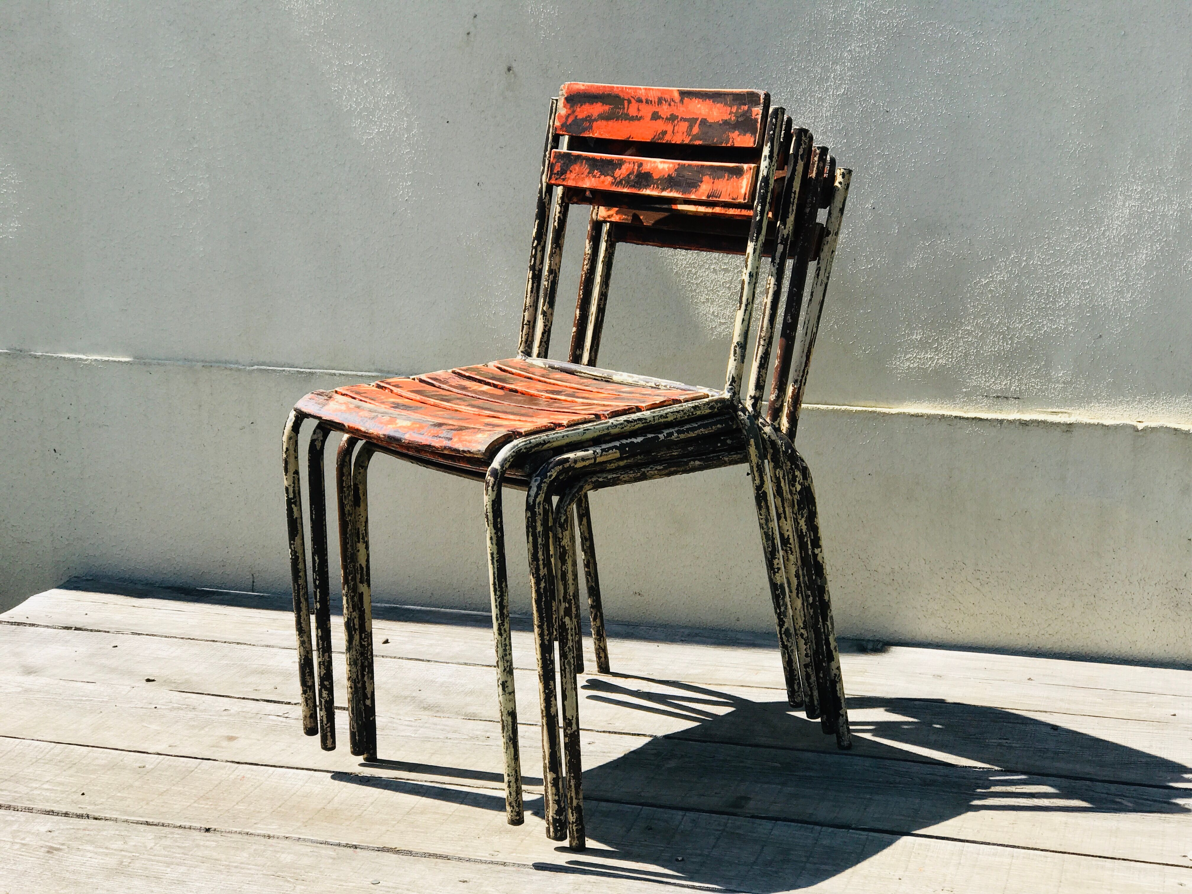 Vintage brewery chairs