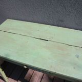 Patinated old table