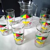 Orange service Screen-printed décor