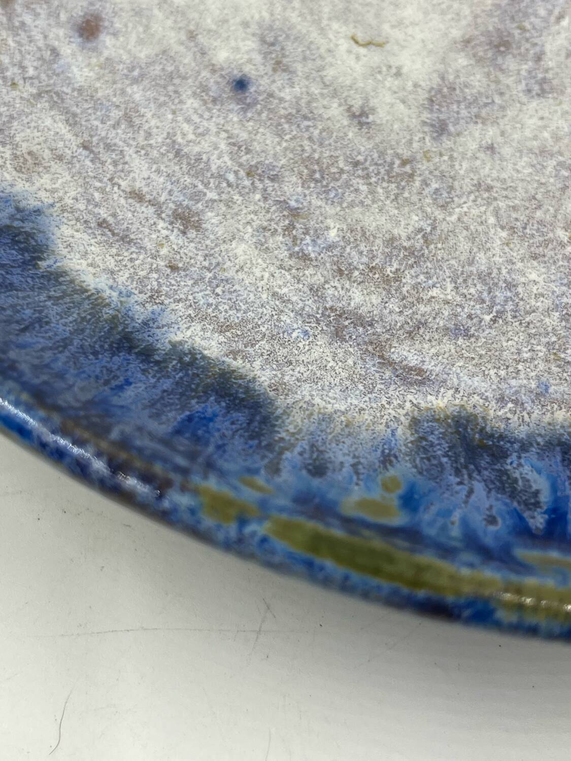 Set of 2 earthenware soup plates