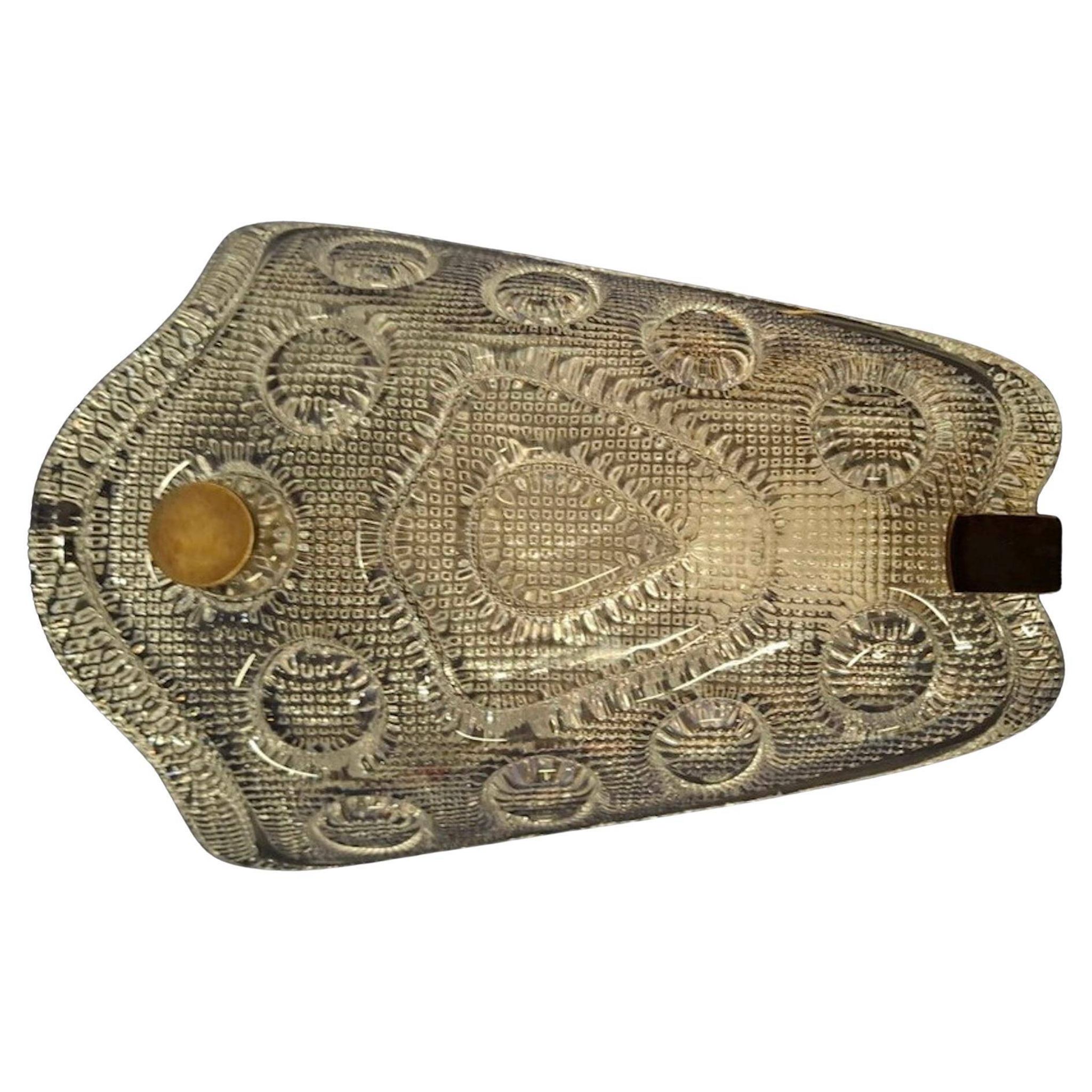 Carl Fagerlund, brass and glass applique, mid-century modern, 1960 Sweden