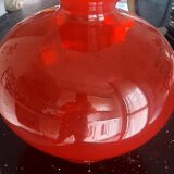 Large blown glass vase Onlylux 30 cm Italian design