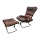 Armchair with footstool, Westnofa, "Wing Chair and foot stool", designed by