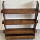 Wall shelf brutalist type