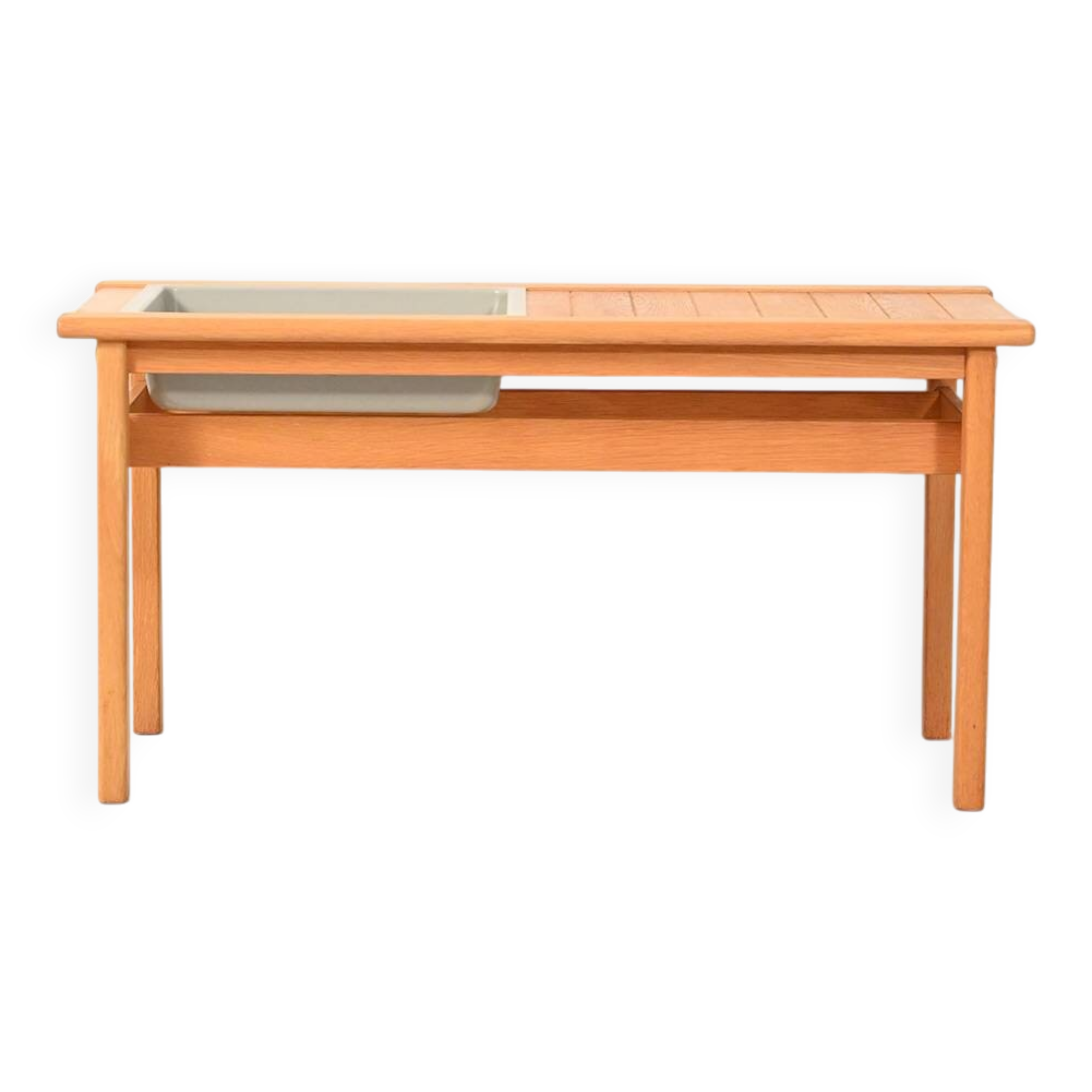 Oak planter bench “Florida”