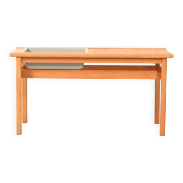 Banc de jardinière en chêne “Floride”