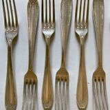 Art deco silver metal covers 34 pieces