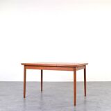 Mid-Century Danish Teak Extendable Dining Table, 1960s.