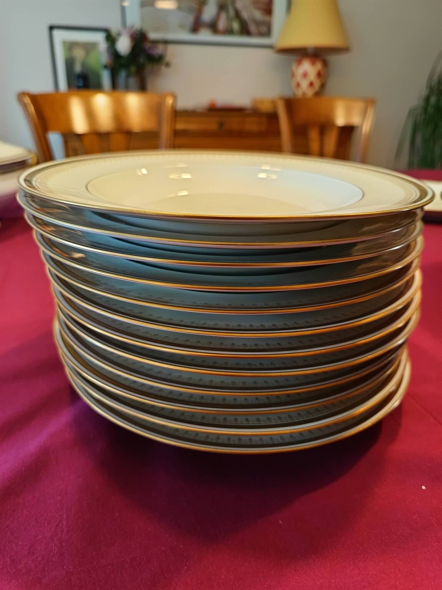 Limoges porcelain service